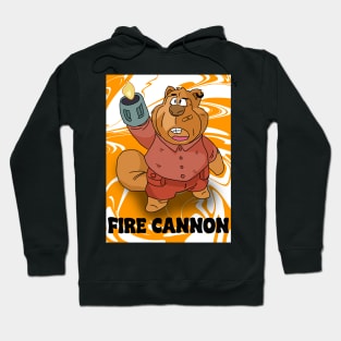 Bear fire cannon Hoodie